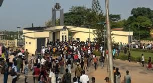 OAU students protest against new transport policy