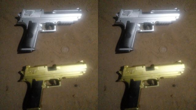 Police arrest 3 suspected armed robbers, recover toy pistol