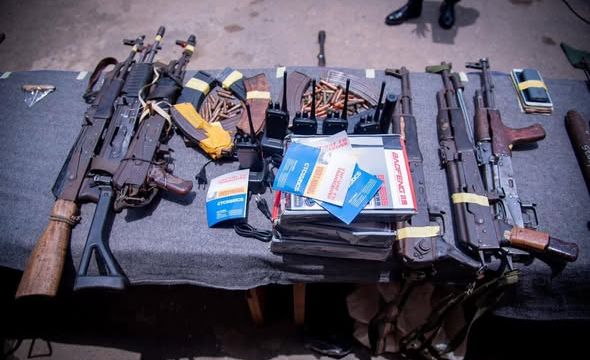 Police arrest four, recover firearms in Ogun raids