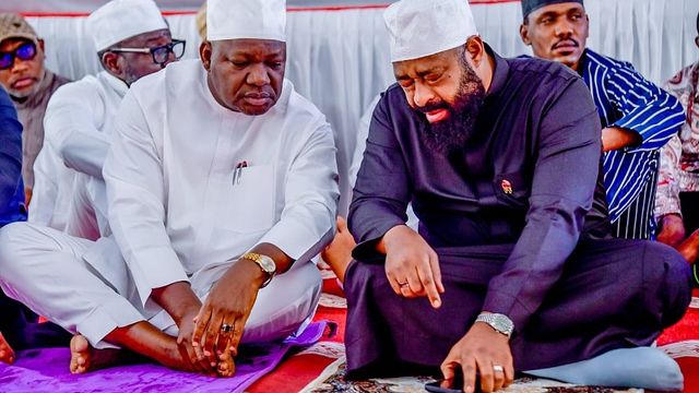 Bago pays condolence visit to Prof.Jega over wife’s death