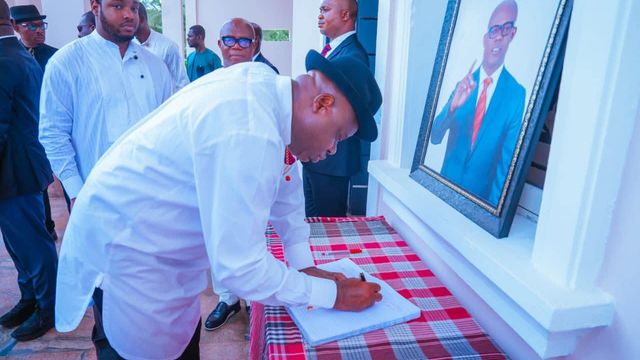 Gov. Diri attends thanksgiving for Late Sen. Mpigi