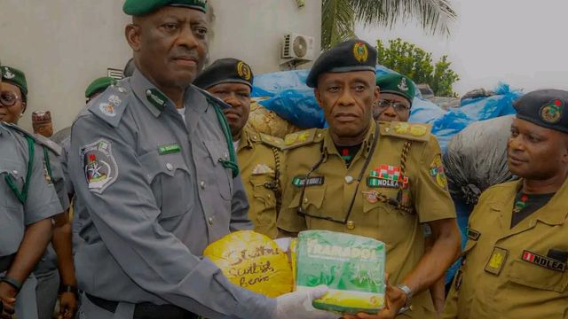Customs intercepts ₦2.6bn illicit drugs