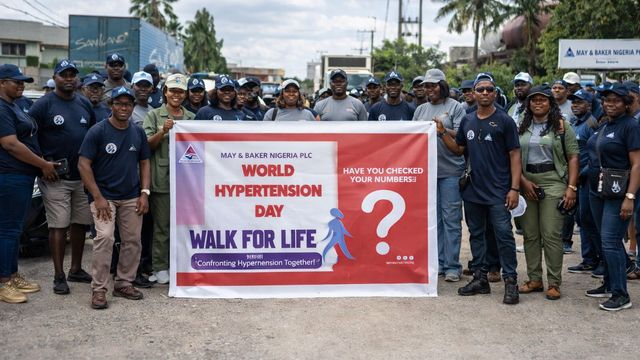 World Hypertension Day: May & Baker advocates routine blood pressure checks