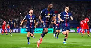 Dembele fires PSG into second consecutive Champions League final