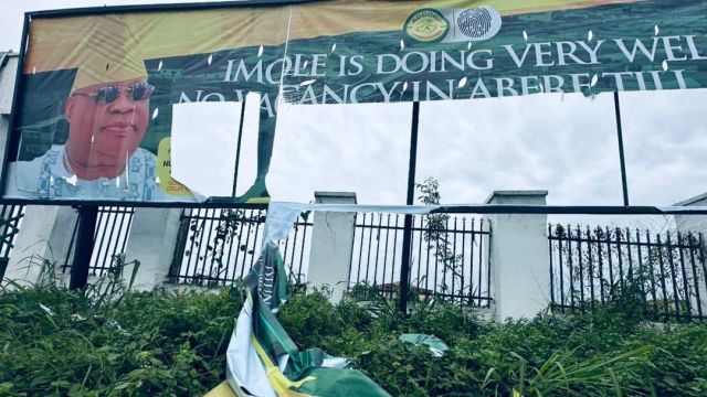 Police launch investigation into destruction of campaign billboards in Osun