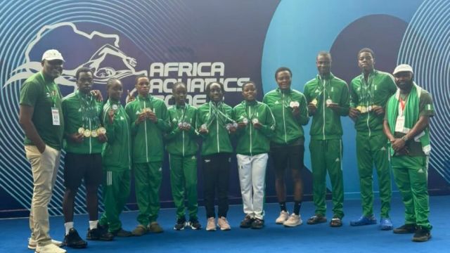 Ebinga, Brown win bronze as Team Nigeria impresses in Africa Aquatics Championships
