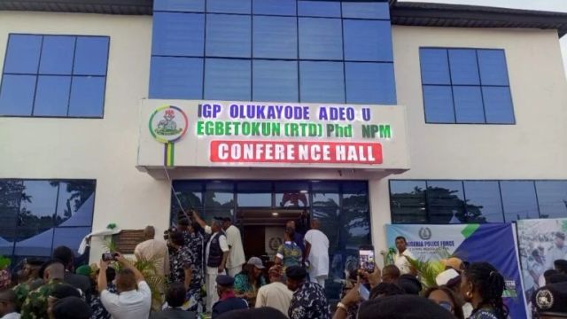 Police unveil ultra-modern IG Egbetokun Conference Hall in Lagos