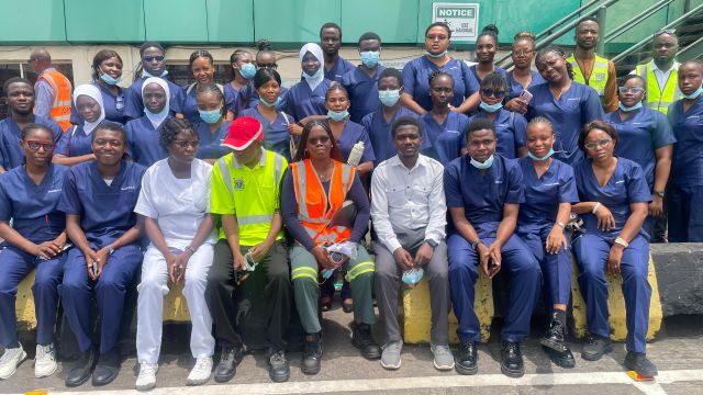 Tin Can Port hosts UCH Ibadan students