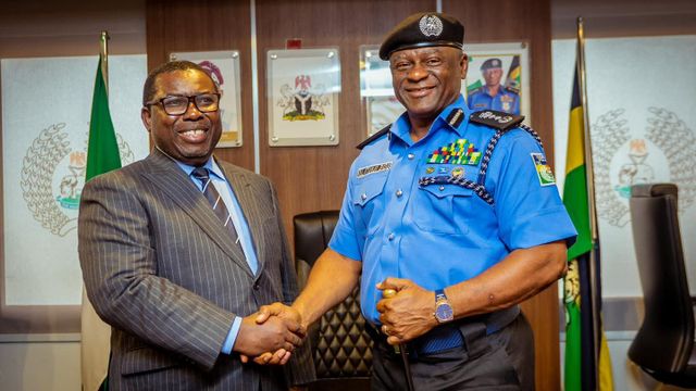 IGP hosts INEC Chairman, pledges security for vulnerable electorates