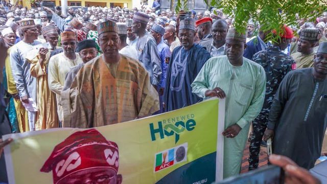 APC primary: Tinubu wins Zulum’s ward by landslide