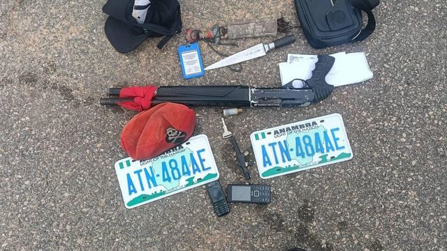 Police arrest two suspected armed robbers, recover pump action gun in Delta‎‎