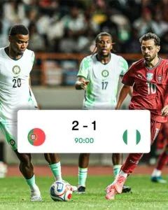 Portugal Edge Nigeria 2-1 in International friendly