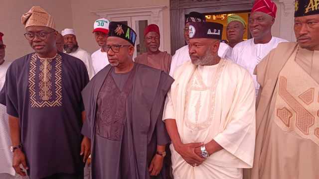 Oyo abductions: Bala Mohammed pays sympathy visit to Makinde, calls for stronger security measures