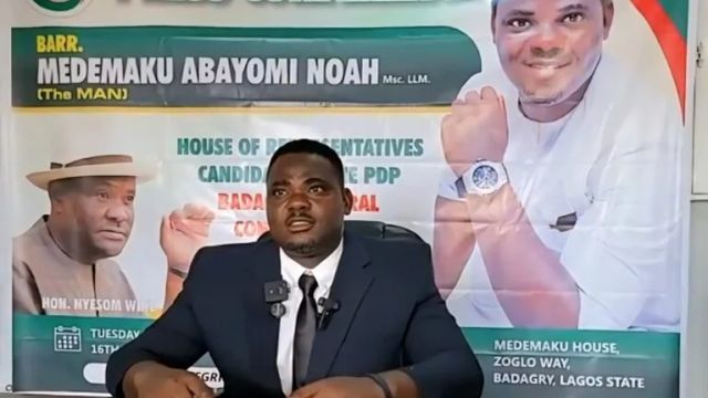 Badagry PDP House of Reps candidate assures residents of good representation