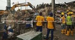 Lagos confirms 2 dead, 16 rescued from building collapse