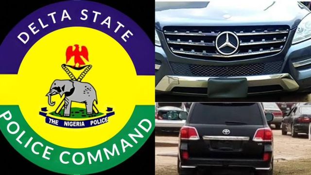 Delta police begin crackdown on vehicles without number plates