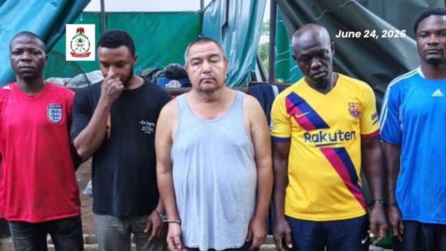 NDLEA dismantles industrial-scale Meth lab in Oyo forest, arrests Mexican, four others