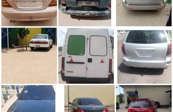 Police impound 78 vehicles over number plate violations in Borno