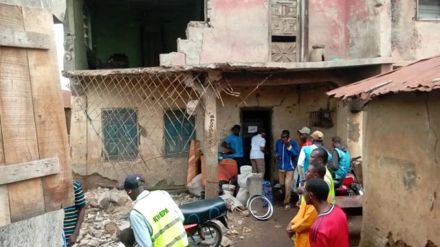 Kwara seals distressed building, orders immediate demolition