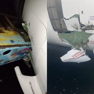 Air Peace operations disrupted, as NAHCO ground equipment damages airbus A320
