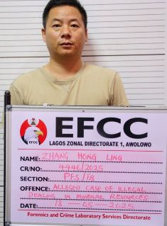 Chinese nationals sentenced to five year imprisonment for illegal mining in Lagos