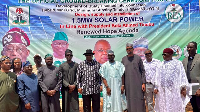 REA performs groundbreaking of 1.5MW interconnected mini-grid in Plateau