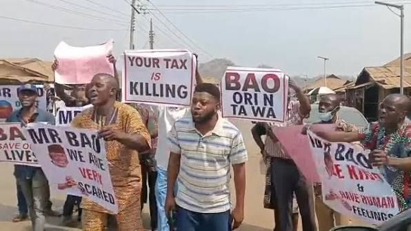 Traders protest at Ado-Ekiti’s Oja Oba, demand reduction in levies