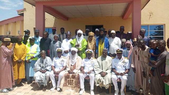 Nigerian Navy inaugurates solar-powered water projects in Kano community