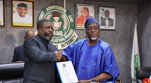 New JAMB Registrar unveils five year blueprint to modernize JAMB operations