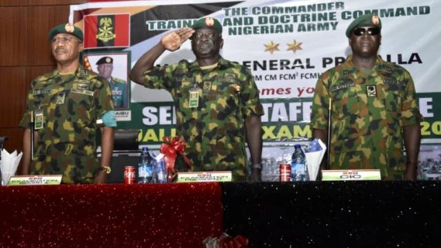 274 Army officers sit for Senior Staff Course qualifying examination in Kaduna