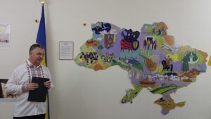 Ukraine Embassy unveils exhibition on independence, culture
