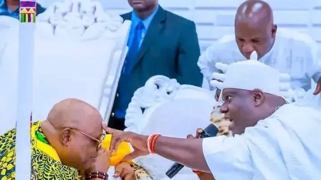 Ooni congratulates Adeleke on re-election, calls for unity