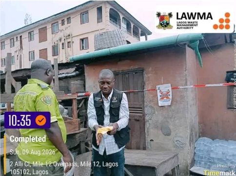 LAWMA, security agencies dislodge illegal traders along Ketu — Mile 12 axis