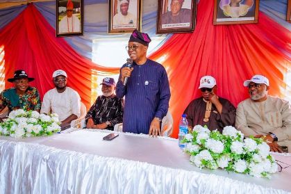 Oyetola urges Osun voters to back Oyebamiji, promises better development