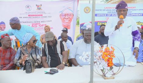 Sanwo-Olu flags off 670-metre road in Igbogbo-Baiyeku