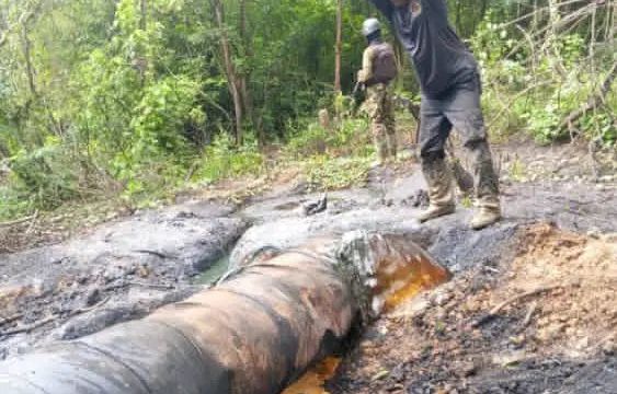 Navy recovers 85,300 litres of suspected stolen crude oil in Rivers