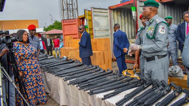 Customs foils security threat, seizes over 140 arms components, ₦373.8M drug cargo