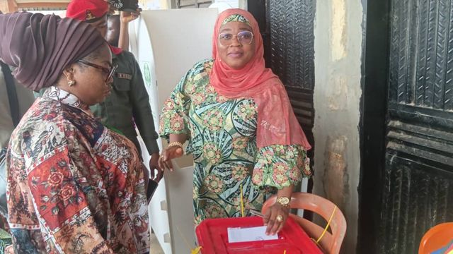 OsunDecide: Oyebamiji’s wife hails voting process, predicts victory