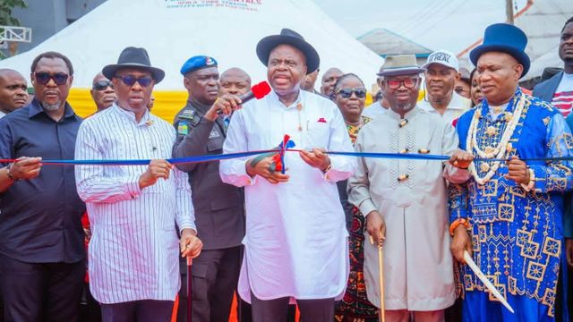 Diri commissions Opolo bridge in Yenagoa