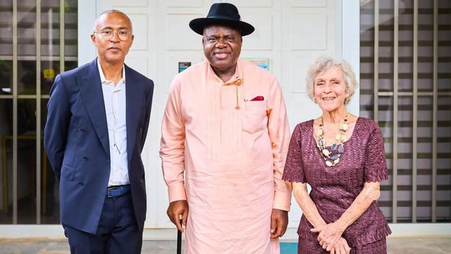 Diri visits bereaved family Of Ex-Minister, Isoun