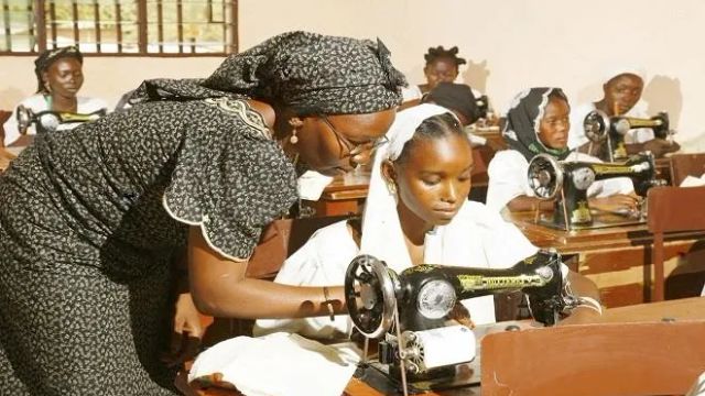 Foundation empowers young women with tailoring machines in Niger