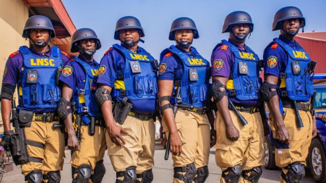 LASG donates 2 patrol vehicles to NRC for railway security