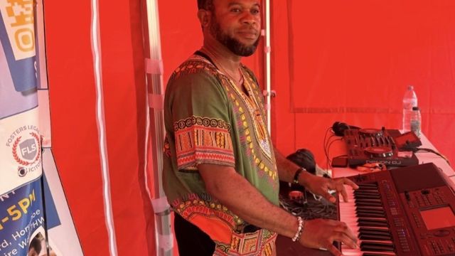 Temi Commic’s music brings rhythmic colour to Watford community Family Fun Day