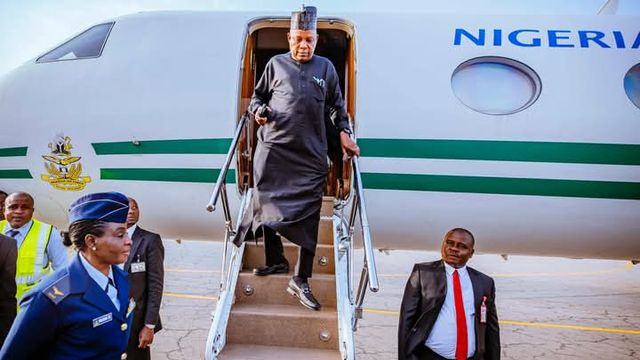Shettima returns to Nigeria after UNGA81