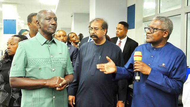 Dangote Refinery is a masterpiece of engineering — President Ruto
