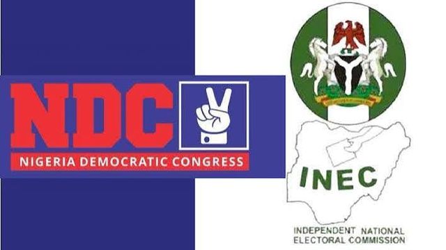 Court orders INEC to recognise NDC’s modified two-finger logo
