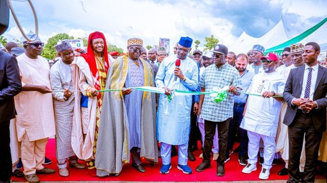 Gov Sule inaugurates 5.2km Akwanga-Jos bypass