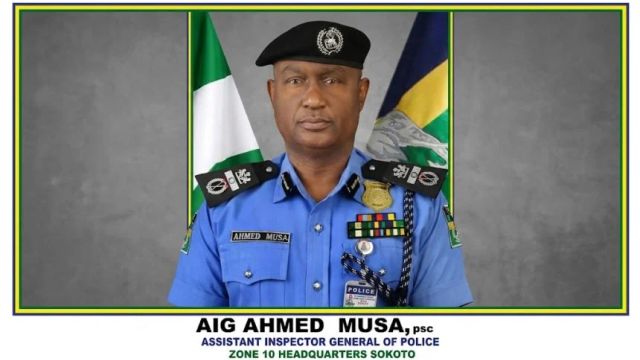 New AIG assumes duty, pledges to strengthen security in Sokoto, Kebbi, Zamfara