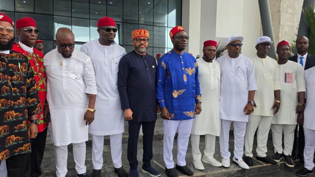 Soludo swears in 21 Anambra LG chairmen, tasks them on service delivery