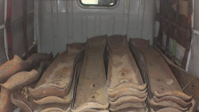 Police arrest 4 suspects with 70 railway sleepers in Katsina